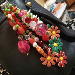 Hand crafted purse charm